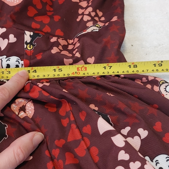 Unique Vintage Betty Boop Dress Size 1X 16 Costume Rare Halloween Crinoline Puff - Picture 8 of 9